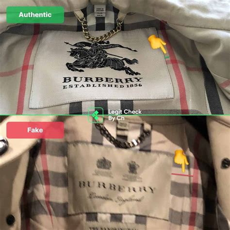 burberry belt real vs fake|identify burberry raincoat.